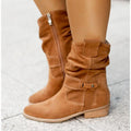 Helena | Women's Slouchy Calf Boots