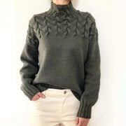 Jana | Women's Cable Knit Turtleneck Jumper