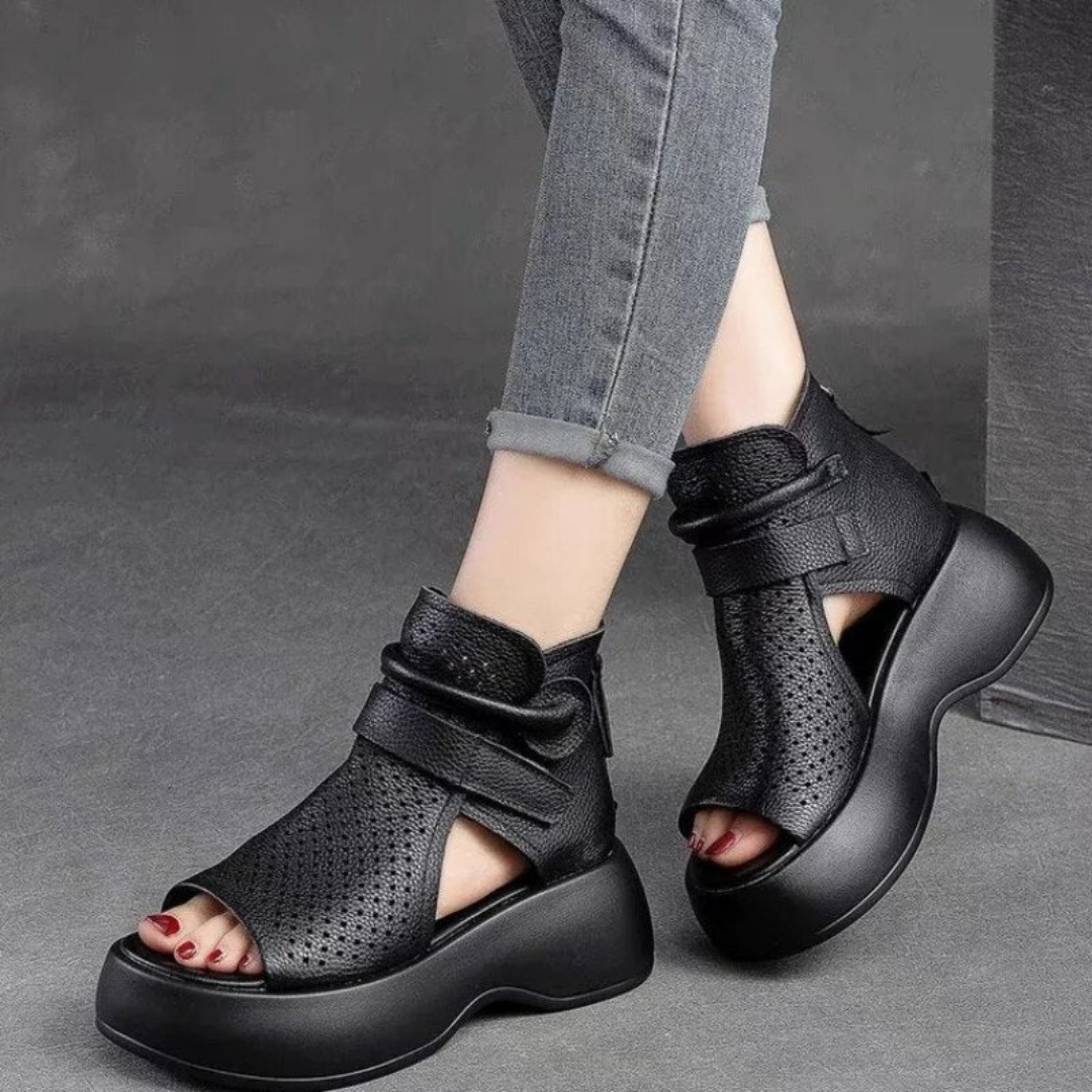 Mira Classic Leather Orthopedic Sandals