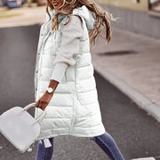 Sarina | Quilted Longline Gilet