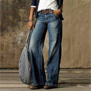 Magy | Women's High Waist Wide Leg Jeans