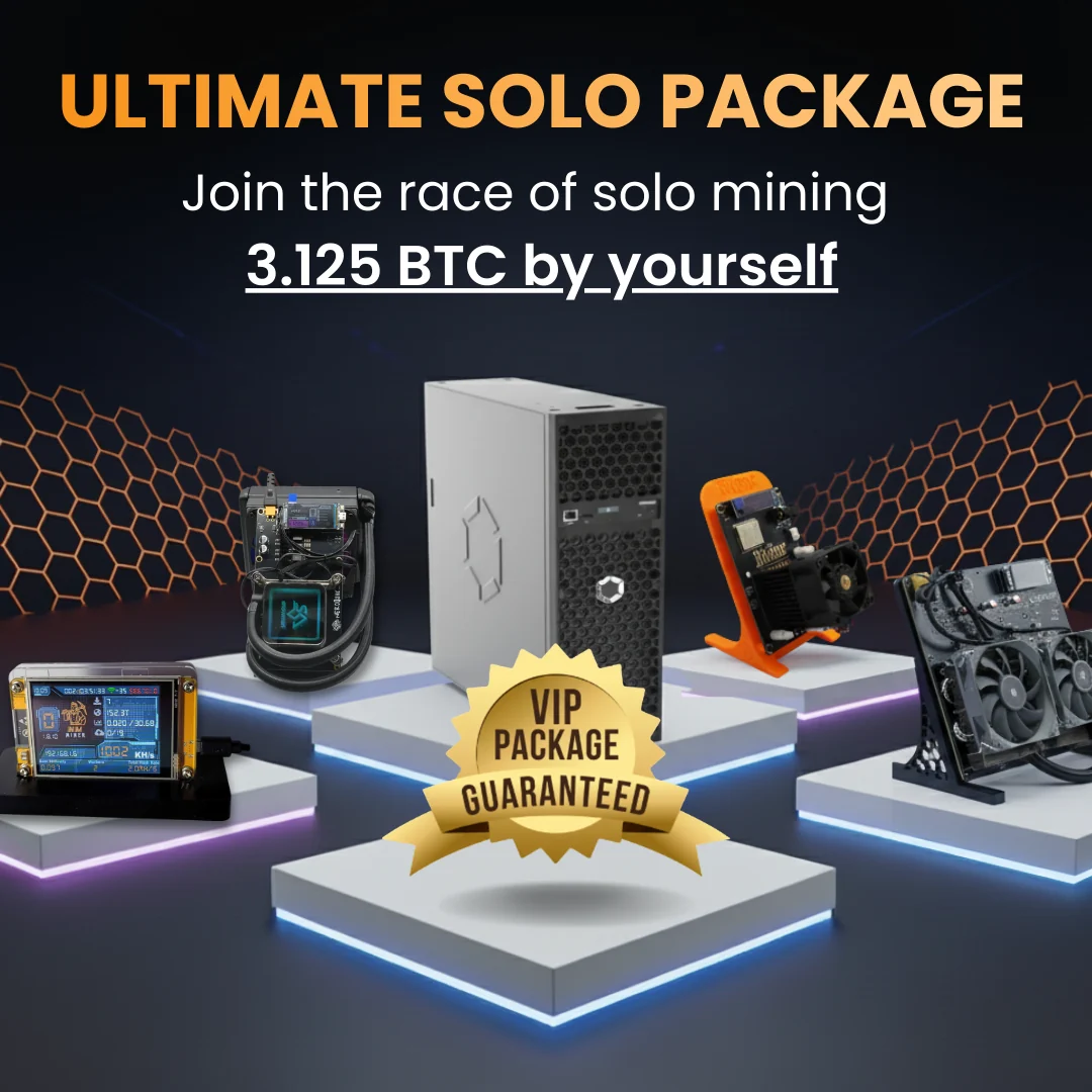 Quantum Ultra Package - 105 TH/s Ultimate Solo Mining Kit