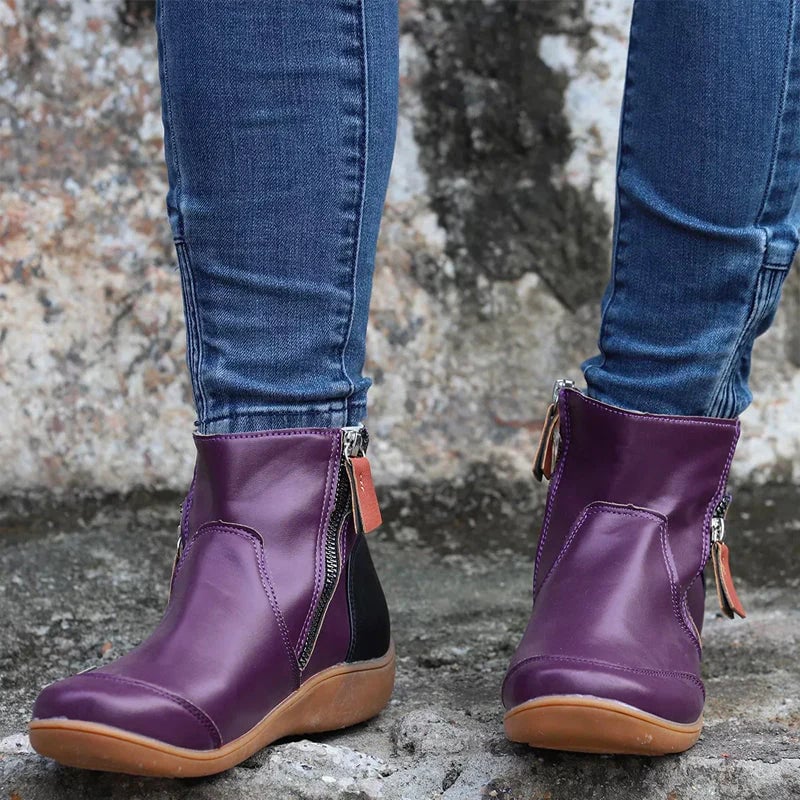 Moira™ |  Premium Zipper Orthopedic Waterproof Boots