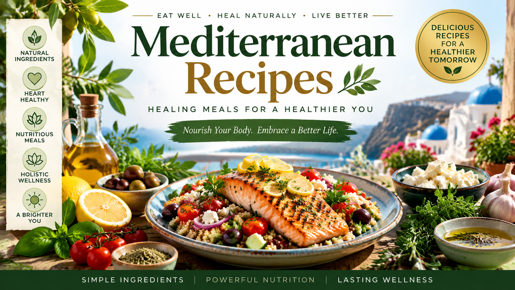 Mediterranean Recipes: Healing Food Guide