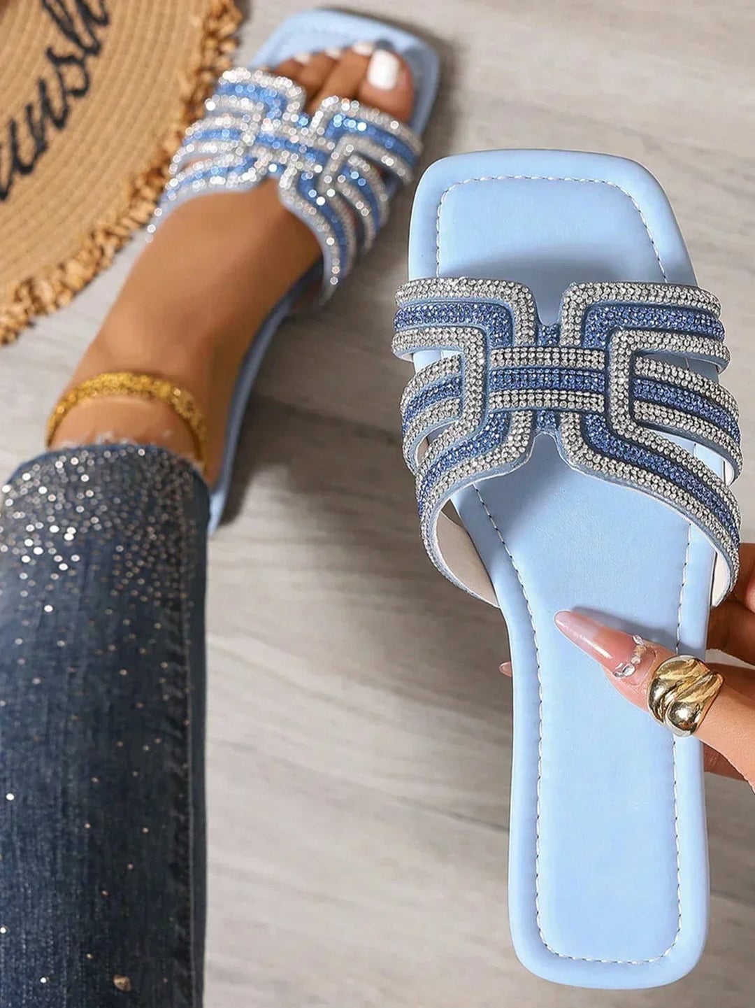 Aria - Slide Sandals