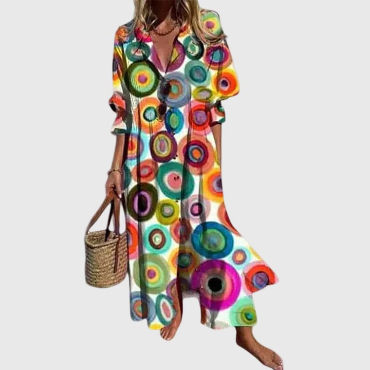 Willow | Elegant Bohemian Maxi Dress