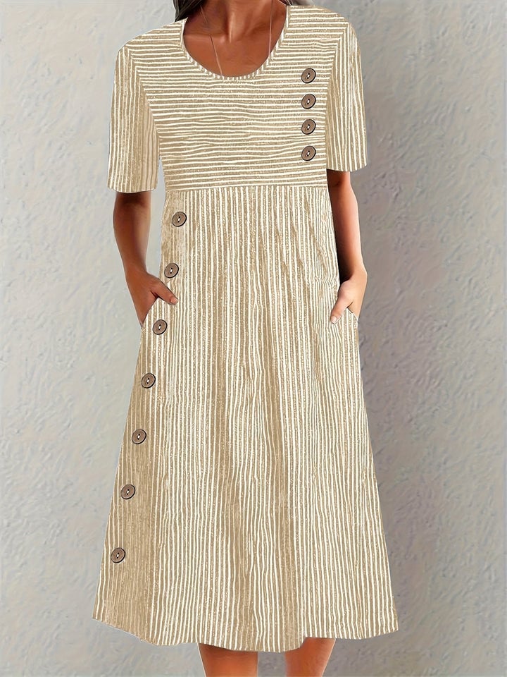 Belle | Striped Summer Dress