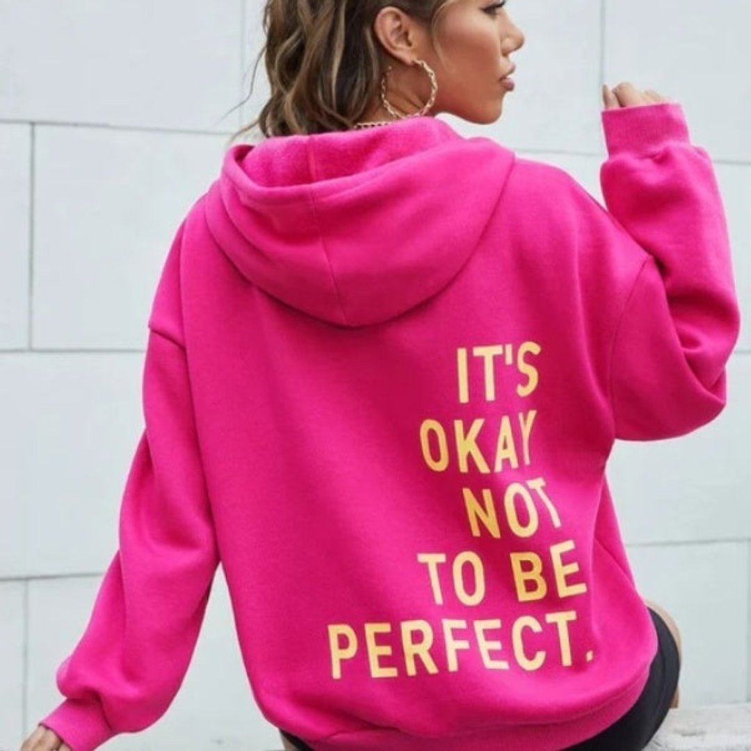 Freya | Women's Slogan Print Hoodie