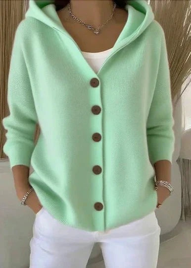 Selina | Women's Hooded Knit Cardigan