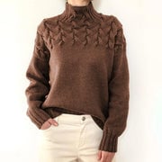 Jana | Women's Cable Knit Turtleneck Jumper