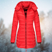 Isla | Women's Longline Hooded Puffer Jacket