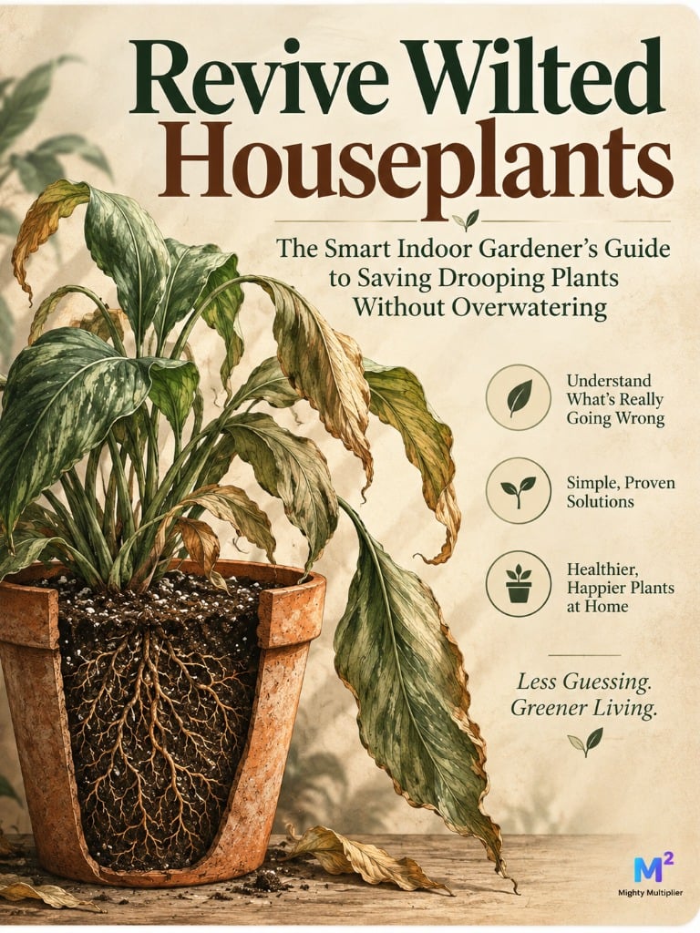 Revive Wilted Houseplants: A Smart Root-Zone Guide for Indoor Gardeners