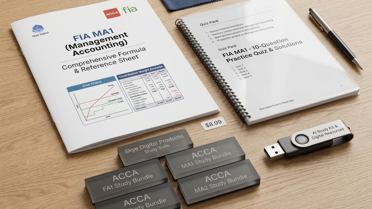 MA1 Study Bundle - Management Information