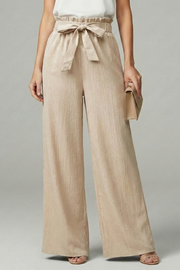 Ines | Paperbag Waist Wide Leg Trousers