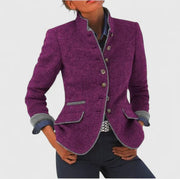 Isolde | Women's Stand Collar Blazer