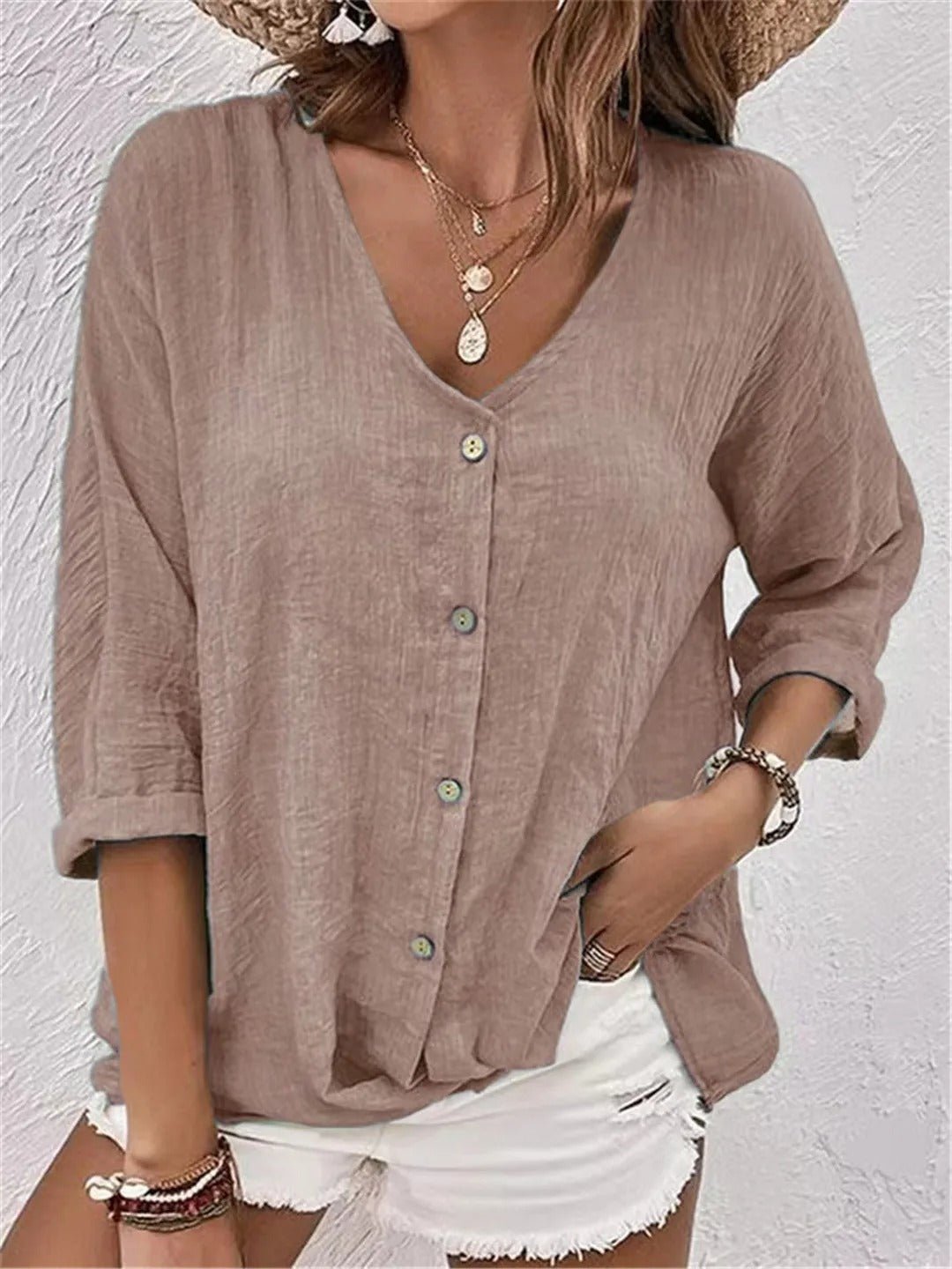 Marina | Button-Up Blouse