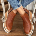 Briar | Women's Platform Wedge Ankle Boots