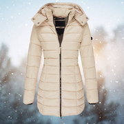 Isla | Women's Longline Hooded Puffer Jacket