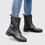 Philippa | Women's Lace Up Calf Boots