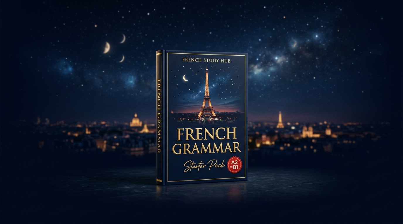 French Grammar Starter Pack — A2 → B1