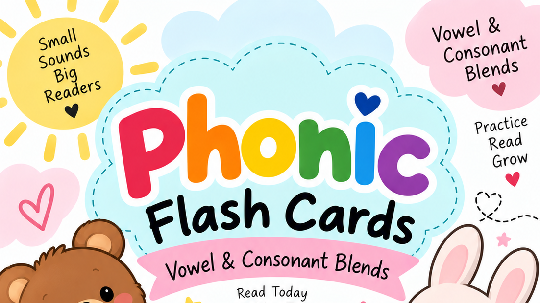 Easy To Read Phonic Flashcards