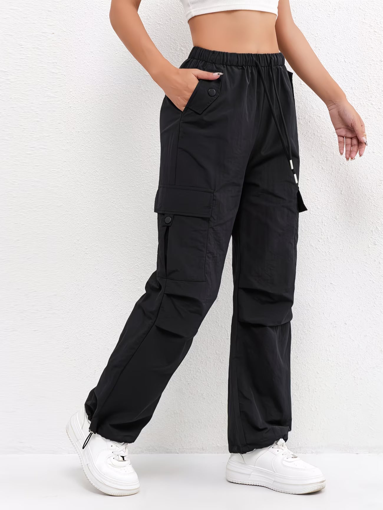 Harlow | Pockets Cargo Trousers