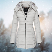 Isla | Women's Longline Hooded Puffer Jacket