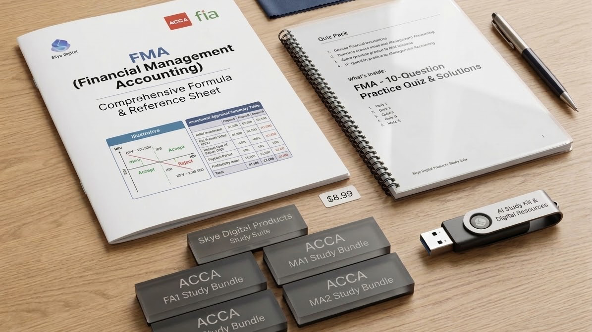 FMA Study Bundle - Management Accounting