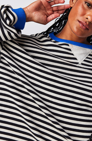 Marisol | Women's Striped Long Sleeve Top