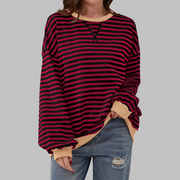 Lili | Women's Striped Sweatshirt