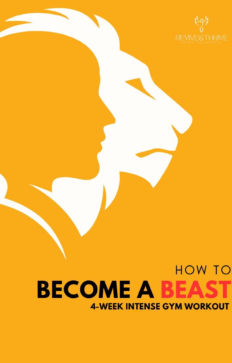 How To Become A Beast – 4-Week Gym Workout