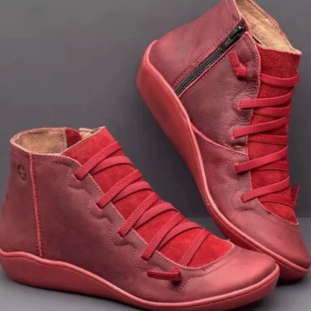 Rebekka | Lace-Up Ankle Boots
