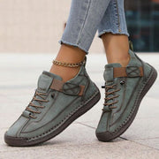 Nadia | Women's Stitched Sole Lace-Up Trainers