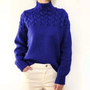 Jana | Women's Cable Knit Turtleneck Jumper