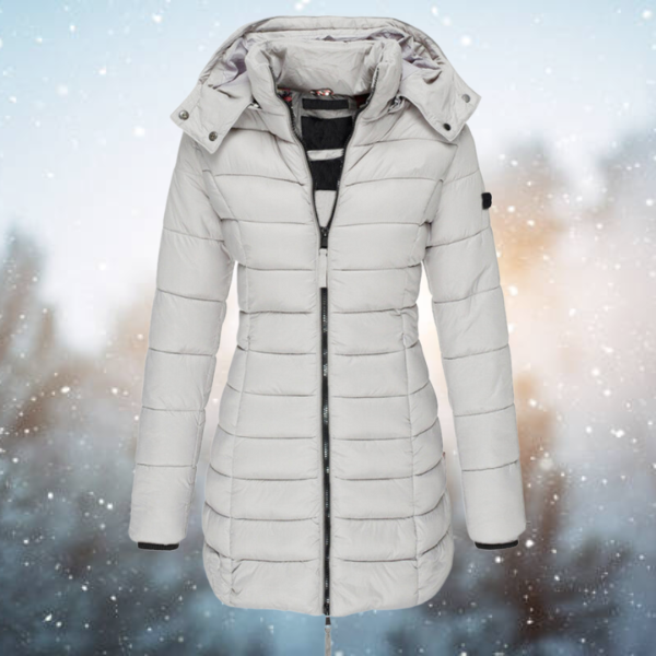 Isla | Women's Longline Hooded Puffer Jacket