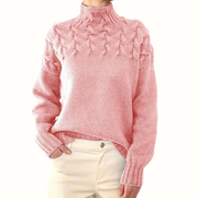 Jana | Women's Cable Knit Turtleneck Jumper