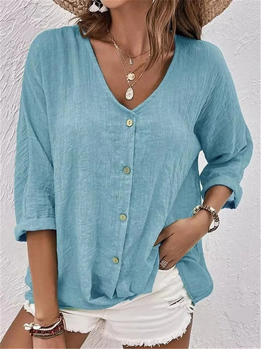 Marina | Button-Up Blouse