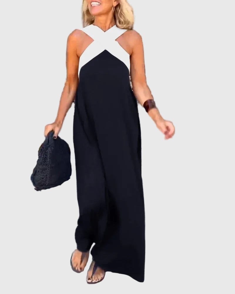 Leila | Graceful Flowing Maxi Dress