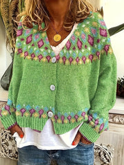 Tina | Women's Fair Isle Cardigan