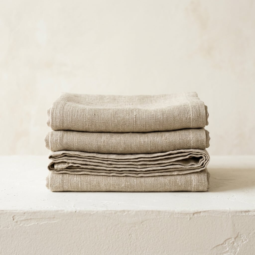 Natural Linen Table Runner