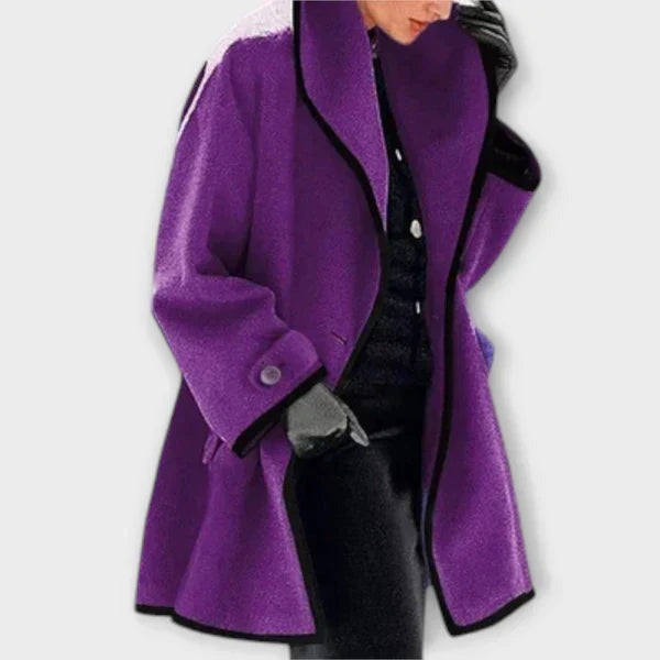 Sandra | Women's Shawl Collar Winter Coat