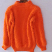 Anastasia | Women's Fluffy Knit Turtleneck Jumper