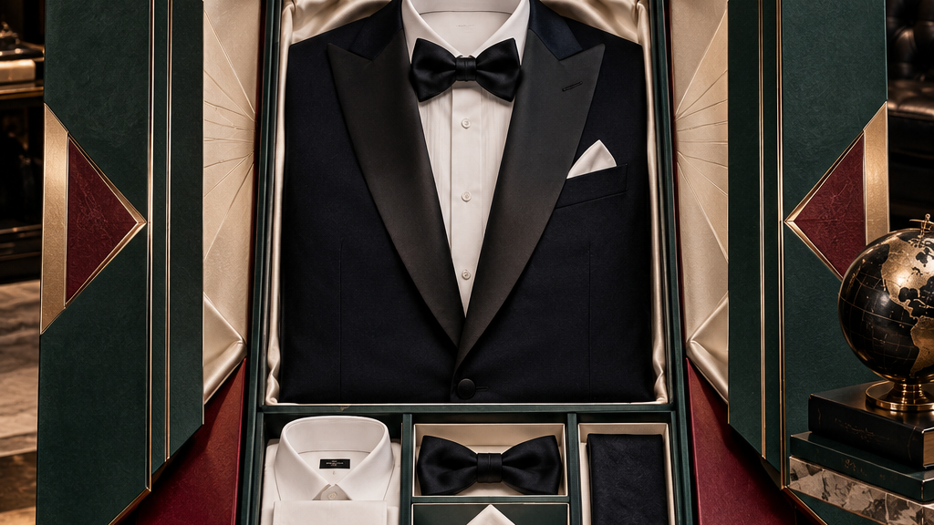Luxury Formalwear Presentation Box Design