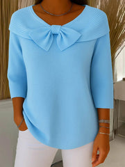 Fiorella | Bow Detail Long Sleeve Top