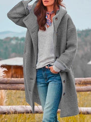 Anissa | Women's Longline Wool Coat