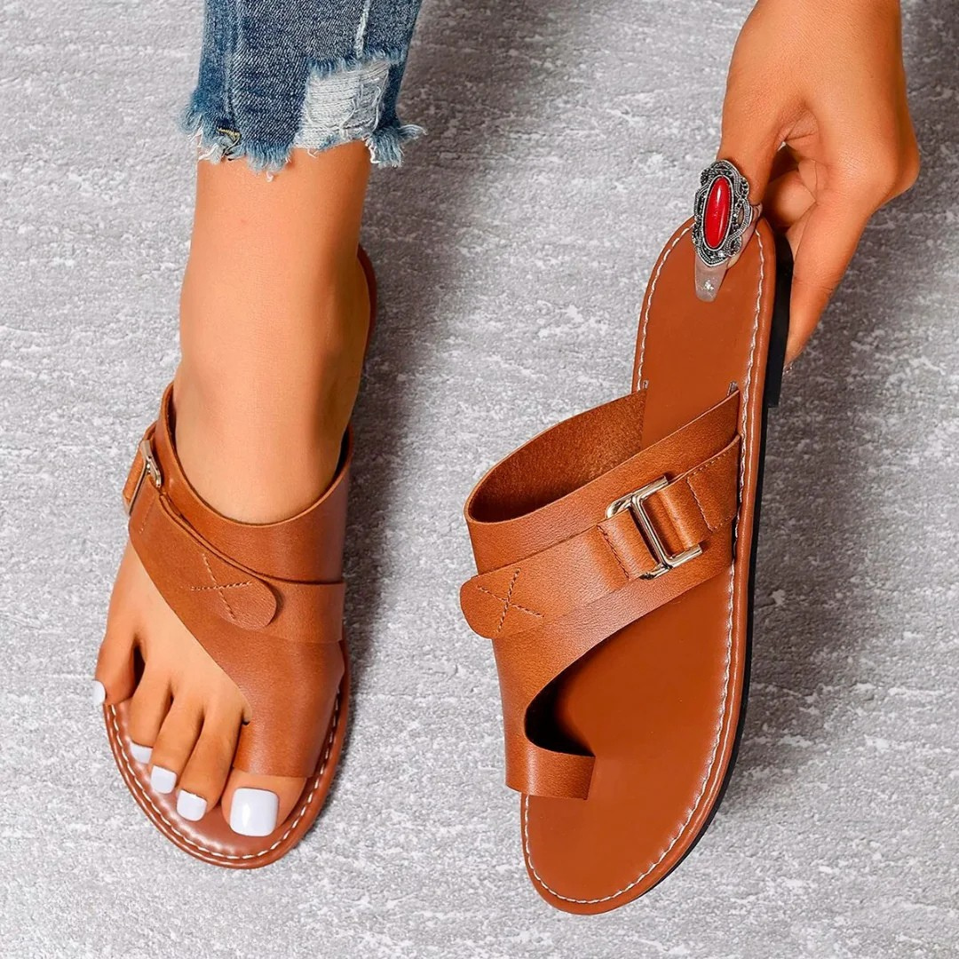 Side View Elsie Orthopedic Sandals