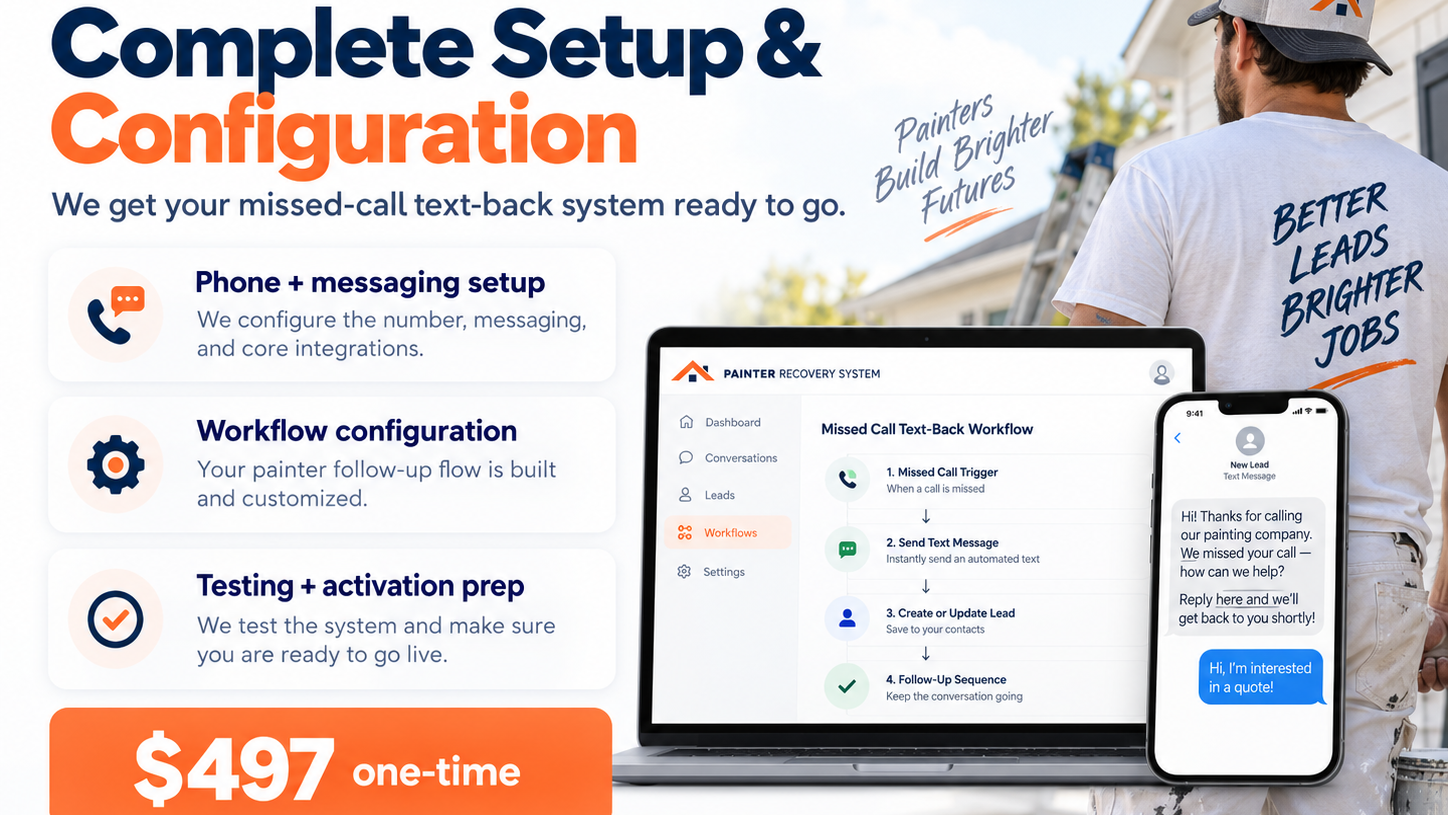 Painter Recovery System: Complete Setup & Configuration