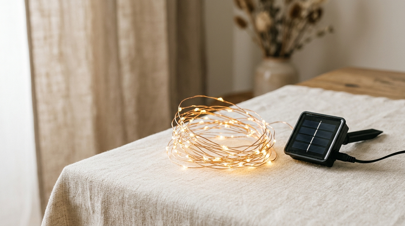 200 ft Solar String Lights