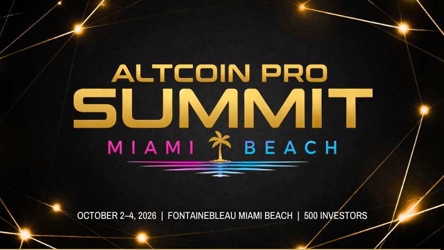 Altcoin Pro Summit Live Stream Ticket