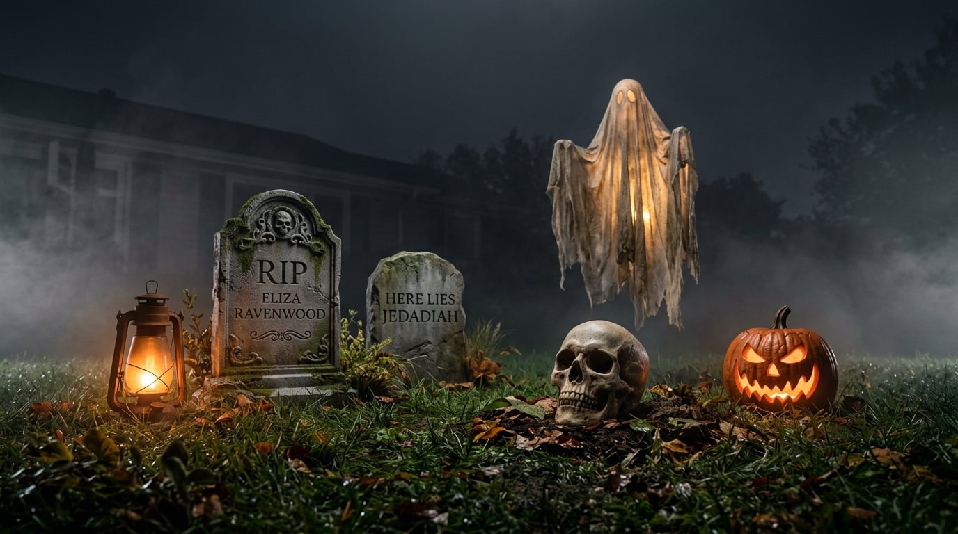 Halloween Yard Props STL Pack